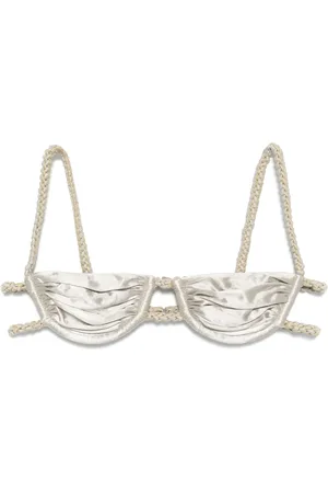 Isa Boulder Bikinitop met dubbele ketting