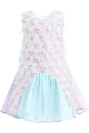 Mimi Tutu Rainbow gewatteerde jurk