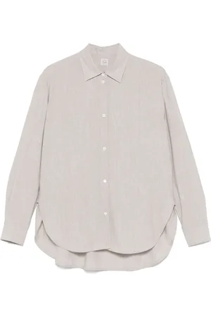Totême Blouse met gemêleerd