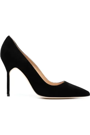 Manolo Blahnik 90 mm BB pumps met puntige neus