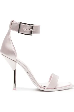 Alexander McQueen Satijnen sandalen