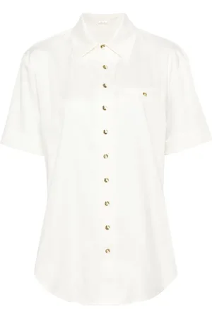 Cult Gaia Rayn blouse met korte mouwen