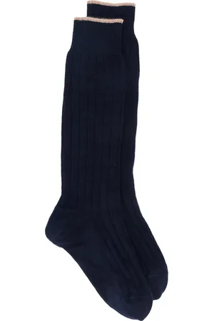 Brunello Cucinelli Geribbelde sokken