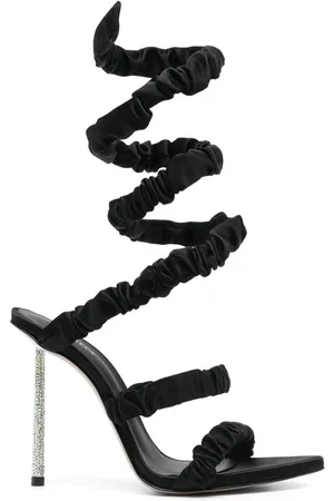 LE SILLA Fedra satijnen sandalen