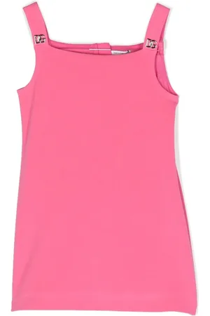 Dolce & Gabbana Jurk met logoplakkaat