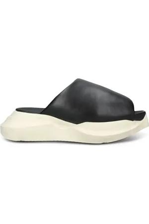 Rick Owens Slippers met plateauzool