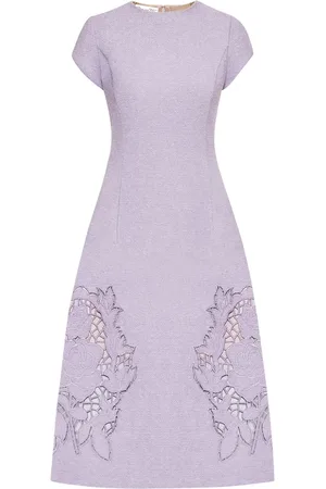 Oscar de la Renta Tweed midi