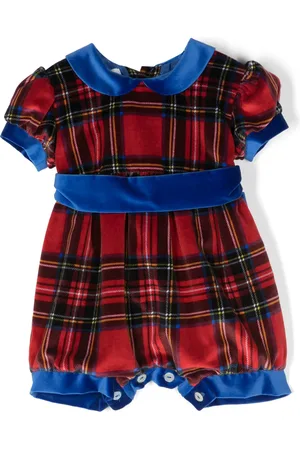 JESURUM BABY Romper met tartan ruit