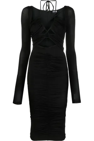 VERSACE Uitgesneden midi