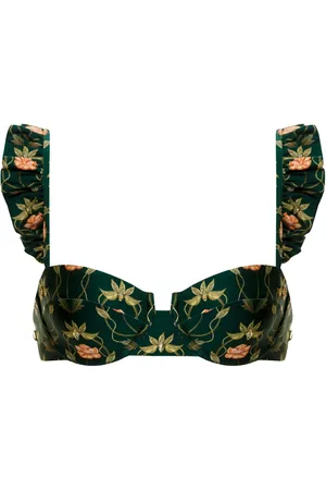 Agua by Agua Bendita Bikinitop met bloemenprint