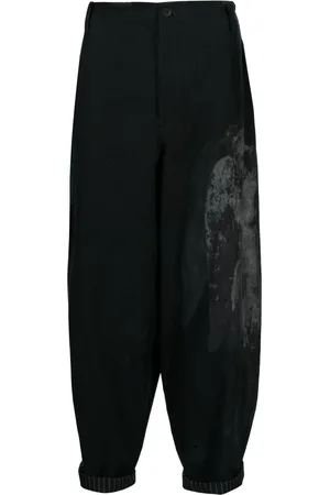 YOHJI YAMAMOTO Broek met print