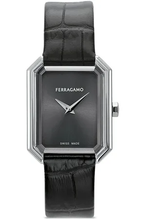 Salvatore Ferragamo Crystal Tank 33.5mm horloge