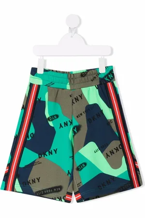 DKNY Zwembroek met camouflageprint