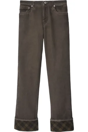 Burberry Jeans met wijde pijpen
