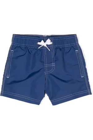 Sundek Taffeta zwembroek met logopatch