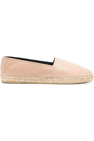 Saint Laurent Cassandre espadrilles met reliëf