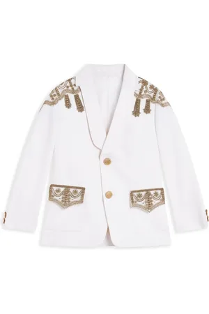 Maison Ava Luke blazer met borduurwerk