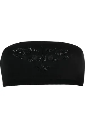 Max Mara Top met geborduurde bloemen