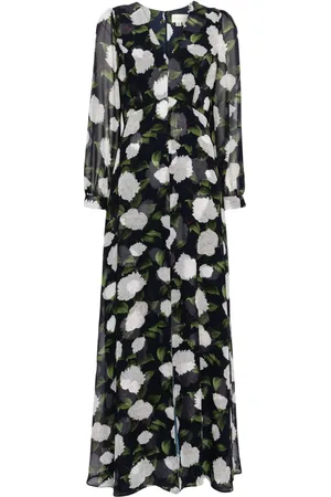 Sachin & Babi Penny avondjurk met bloemenprint