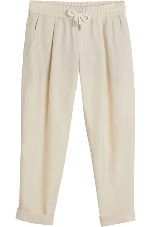 Brunello Cucinelli Broek met elastische taille