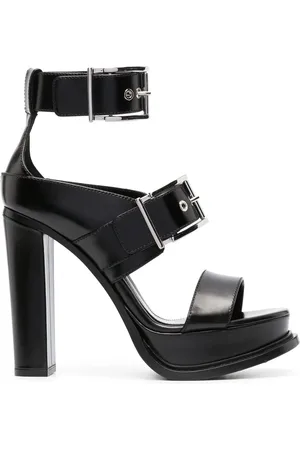 Alexander McQueen 125 mm leren sandalen