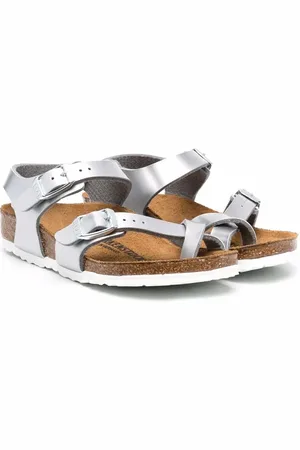 Birkenstock Taormina metallic sandalen