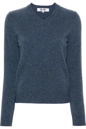 Comme des Garçons Heart logo wool jumper