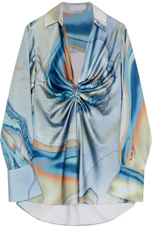 Simkhai Blousejurk met gesmockt detail
