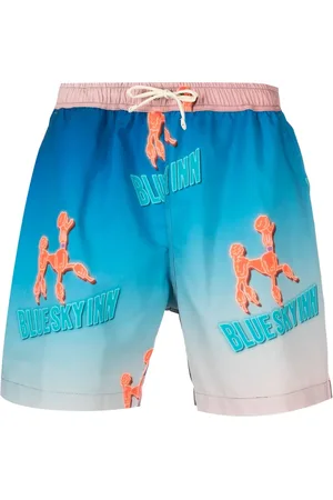 BLUE SKY INN Zwembroek met logoprint