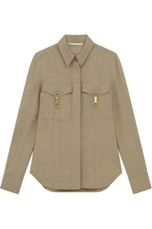 Stella McCartney Flanellen blouse
