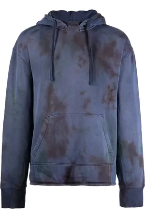 Stain Shade Hoodie met tie