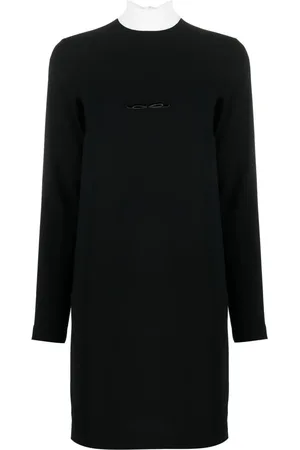 Nº21 Tweekleurige blousejurk