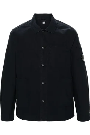 C.P. Company Katoenen sweater met lensdetail