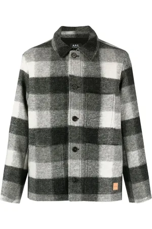 A.P.C. Geruit shirtjack