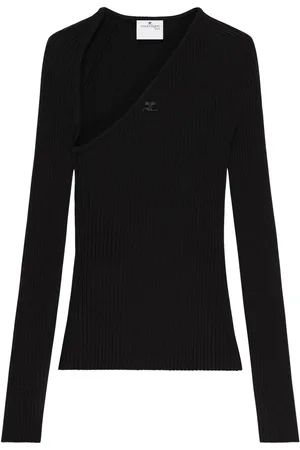 Courrèges Slash ribgebreide top