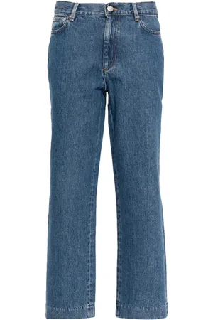A.P.C. High waist straight jeans