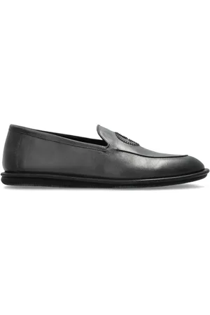 Giorgio Armani Leren loafers