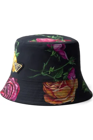 Prada Vissershoed met bloemenprint