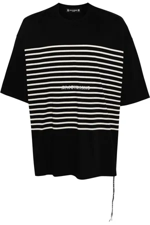 MASTERMIND JAPAN Gestreept katoenen T