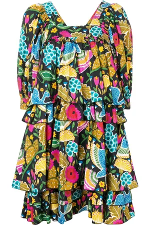 La DoubleJ Jurk met Colombo Grande print