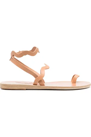 Ancient Greek Sandals Elounda leren sandalen