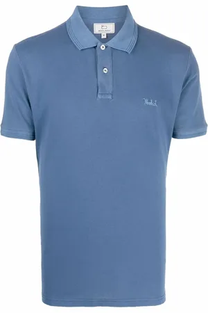 Woolrich Poloshirt met logopatch