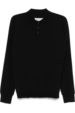 Maison Margiela Fijngebreid poloshirt