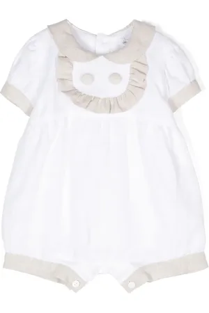 JESURUM BABY Linnen body met ruches
