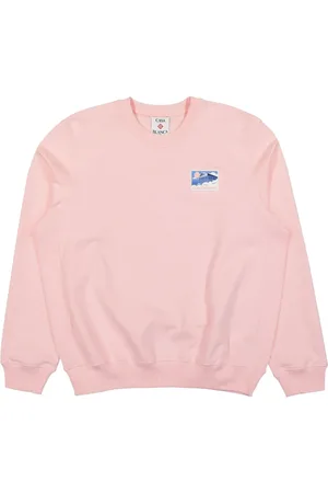 Casablanca Greek Temple sweater met applicatie
