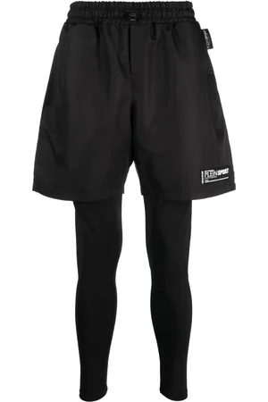 Philipp Plein Gelaagde hardloopshorts