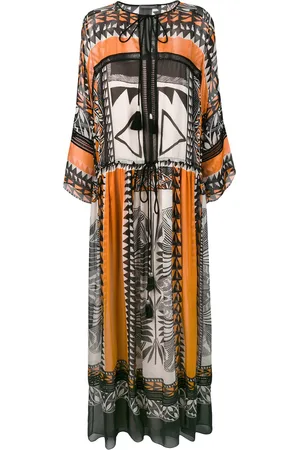 Alberta Ferretti Boho maxi jurk