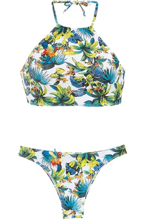 AMIR SLAMA Bikini met print