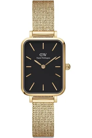 Daniel Wellington Quadro Pressed Evergold horloge