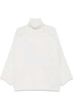 Elie saab Trui met kanten detail